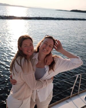 Maxime Dufour-Lapointe Instagram - Se retrouver en famille en voilier, c’est revivre toute la magie des étés de notre enfance ! ⛵️✨