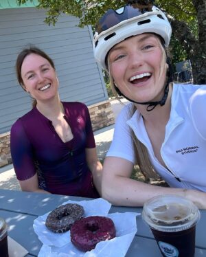 Maxime Dufour-Lapointe Instagram - Surf and turf 🦞🐟🚴🏼‍♀️⛵️🍩🌊