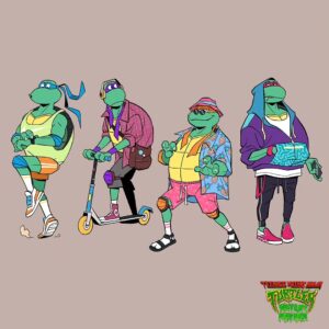 Maxime Mary Instagram - Another very early line up of the turtles, when we were trying a lot of different styles. Here you can see a very classic version of them, and how they could look if they were going to school🤓. Don't forget to swipe
#teenagemutantninjaturtles #tmnt #mutantmayhem #characterdesign