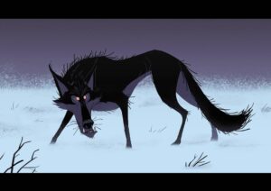 Maxime Mary Instagram - Wolf in the snow. Have a good weekend everyone !
#wolf #loup #snow #art #illustration #artistoninstagram #sketchoftheday #characterdesign #animation