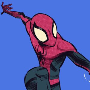 Maxime Mary Instagram - I heard it was Batman day, so I did a Spidey because I'm a punk

#spiderman #spidey #marvel #characterdesign #sketchoftheday #illustration #artistoninstagram #tesdansmatoile