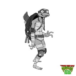 Maxime Mary Instagram - More early dev on the turtles ... Today, Michelangelo ! 
#teenagemutantninjaturtles #tmnt #mutantmayhem #characterdesign