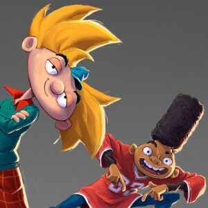 Maxime Mary Instagram - Hi ! This October I was asked by Nickelodeon to create a Fanart of one of their shows, but in the TMNT art style. 
Here is my pass on one of my favorite shows ever, Hey Arnold!
The illustration has since been posted on their networks, but here is the original version with a simple background.
Hope you'll like it🙂

#heyarnold
#heyarnoldfanart #nickelodeon #characterdesign #illustration #artistoninstagram #sketchoftheday