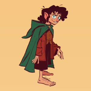 Maxime Mary Instagram - The Lord of the ring. I'm sorry.

Am I ?

#lotr #lotrmemes #frodo #frodobaggins #oneringtorulethemall #characterdesign #sketchoftheday #artistsoninstagram