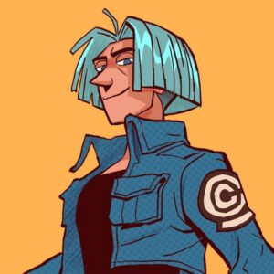 Maxime Mary Instagram - Trunks, he's got a sword, he's cool. 
#dbz #dragonball #trunks #futuretrunks #fanart #characterdesign #sketchoftheday #illustration #artistoninstagram #comicart