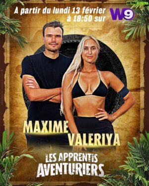 Maxime Merkouchenko Instagram - Rendez vous le 13 Février a 18:50 sur @w9officiel pour une aventure de folie 🔥 #TeamNoir