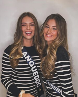 Maxime Teissier Instagram - Clap de fin sur l’aventure 🥺 des copines, de l’amour et du fun ✨je vous aime 

A très vites les girlz vous me manquez déjà 🔥😘

Grosse pensée à mon binôme @lunalacharmeoff on a les pires photos ensemble mais je t’aime 
#missfrance #missfrance2024 #misslanguedoc