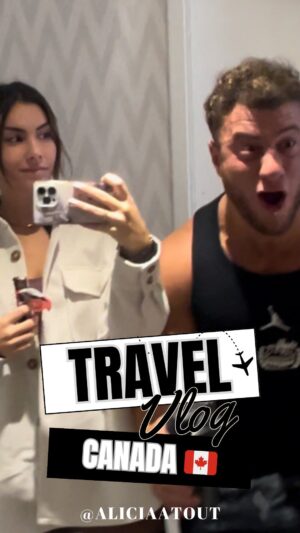 Maxwell Friedman Instagram - When your scumbag / travel / life partner is a lunatic. Our commentary on food, however, is untouchable. 🥂 Full vlog is live. 🔗: youtube.com/@AliciaAtoutOfficial

•

#fashion #style #photooftheday #music #instadaily #lifestyle #outfitoftheday #ootd #vlogger #model #modeling #host #music #wrestling #film #travel #travelvlog #mjf #aliciaatout