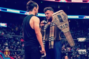 Maxwell Friedman Instagram - "I love ya like a brother, but a win at Wembley will make me legendary," 

Aug 27th, MJF is ALL IN.