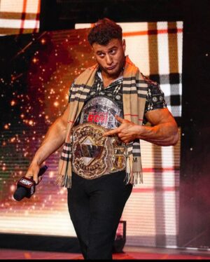 Maxwell Friedman Instagram - Devilish Double Champ.