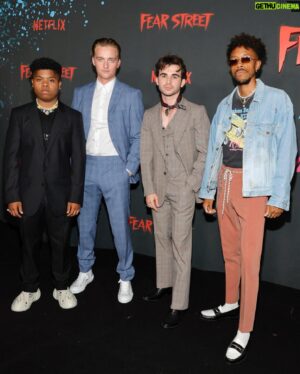 McCabe Slye Instagram - Last night was fright night - #fearstreet part 1: 1994 is out this Friday on @netflixfilm !