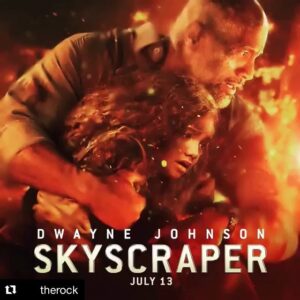 McKenna Roberts Instagram - Daddy!!😊😊😊 Woke up to this awesome post! I’m getting so pumped! Skycraper is amazing 🔥 and I’m so grateful to be playing the daughter of @therock 💪🏽 and @nevecampbell 🙅🏻‍♀️ Can’t wait for this movie to drop! 🔥🤩 This has been an amazing opportunity! I couldn’t be any happier that I got to be working with this Team 🙌🏾💗 #Repost @therock  @skyscrapermovie @legendary @universalpictures @rawsonthurber @danygarciaco @hhgarcia41 @ms.wendyjane @sevenbucksprod ・・・
As a father of three girls, my love is fierce. 
Pumped to deliver to you guys the most anticipated original action movie of the summer. 
#SKYSCRAPER JULY 13th 🌎