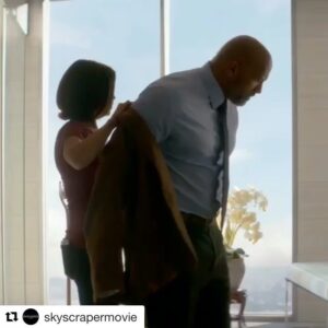 McKenna Roberts Instagram - Family Comes First❤️#father #fighter #hero #skyscrapermovie #Repost @skyscrapermovie ・・・
The stakes have never been higher for one extraordinary man and his family. #SkyscraperMovie