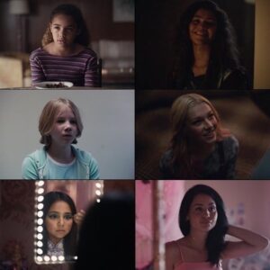 McKenna Roberts Instagram - How awesome @Euphoria is Twinning & Trending‼️👏🏽 @hbo @bettymaecasting the casting was so perfect its almost scary 👻 💗👍🏽 thats super cool ☺️ and even cooler I get to be playing a younger Rue 💜 aka #Zendaya