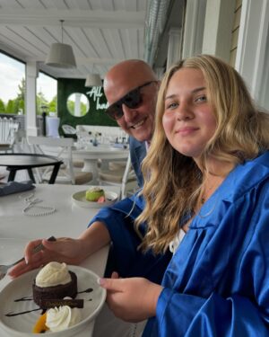 Meaghan B. Murphy Instagram - My daughter graduated 8th grade 🎓and it’s taken me all weekend to put my big(!) emotions into words. Yup, I cried (a lot) 😭 during the mass and ceremony.

Here’s why I was a puddle:

😇 I tucked my late Pop’s and my Nana’s hankies in my bag. I wanted them to “be there” with us for this milestone moment. That triggered all the feels from the first hymn. Also, why does children singing in church always wreck me?

🏫 Middle school is hard—then throw in a pandemic. Slideshow photos of students in masks, 😷 were an emotional reminder of how far we’ve all come in 4 years. 🙏🏼

💪🏽Being a Mom is my most important job. Knowing that I only have 4 more in-the-house years to get it right fills me with equal parts relief and sadness. 

🧡 But mostly, I’m just so proud. We love you, Charley!

Thank you @htsnj and the amazing staff for 4 incredible years. Let’s go @oakknollshc ⚡️

#graduation #graduate #highschooler #graduationceremony #mommoments #schooldays
