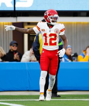 Mecole Hardman Jr. Instagram - Back in action 😈 Playoff Time now 🔥