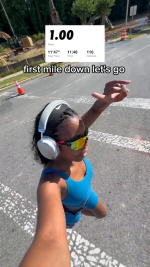 Mecole' Hayes Instagram - Run 2-miles with me! 🏃🏽‍♀️ New hobby UNLOCKED🔓 

#running #runwithme #runningcommunity #beginnerrunner #nikerunclub #runclub