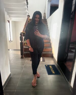 Meera Krishna, Meera Siva Instagram - Beautiful just the way you are 🩶
