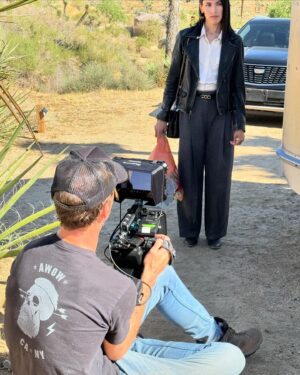 Megan Le Instagram - Here we go. Love being out here with this team.
❤️🎬🌵 

Basta

#filmmaking #actress #actor #producer #film #onset #bts #onlocation #lovestory #friendship #strongwomen #motherhood