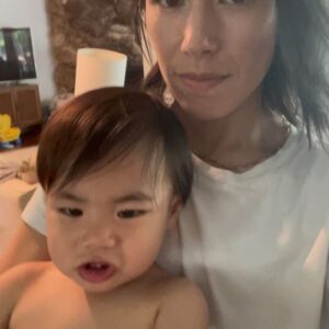 Megan Le Instagram - Your typical #humpday photo dump
.
.
.
#momlife #actorlife #wgastrike #homelife #parenthood #workout #gymlife #toddlersofinstagram #hapagirls #wednesdaymood