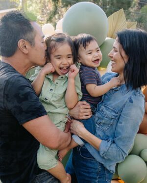 Megan Le Instagram - Our youngest turned 1 a while ago and I’m just now getting around to posting these!

The milestones of that first year truly flew by but the discoveries our family has made with each other and about each other have made it the most precious year to date. Our family is so fortunate to have a village of the world’s finest humans who teach me and my kids how to love and be loved exactly as we are. 

Thank you for capturing this special day @rebeccacoursey_photosandfilm 
.
.
#babysfirstbirthday #toddlersofinstagram #hapa #vietnameseamerican #ittakesavillage #motherhood #parenthood #firstbirthday #family #love #kidsbirthday #smashcake #losangeles #familyphotography #community