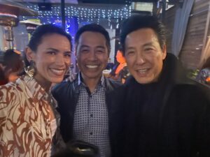 Megan Le Instagram - Here’s a fun game: If you know me you GOTTA know at least one other person in these pics. Tell me who! 

#fbf Good times catching up with so many friends for the @shazammovie screening hosted by @character.media. 

What a purely fun movie. It was nice to see the ethnic diversity in the film and for that not to feel forced. Thanks so much for having me! 
.
.
.
#fbf #shazammovie #shazam #charactermedia #ktown #asiansinentertajnment #asianamerican #actress #action #film #filmmaking #movie #dc #hapagirls