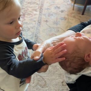 Megan Mitchell Instagram - One week with Marlowe Frances. She came into the world on 4•5•23 and we’re thrilled she’s finally here