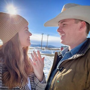 Megan West Instagram - I am blessed I get to spend the rest of my life dancing with you, Reese Guerriero. Thank you for loving me the way you do. You have changed my life and with you I know I can do anything. I am the luckiest woman in the world to be loved by you. I love you so very much. Always and forever 🤍