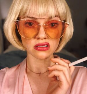 Megan West Instagram - The opposite of subtle
When I was a kid my family will tell you I never wore anything “normal”. Now when people ask me what I’m doing with my time. It’s this. 
Disclaimer: it’s a prop cigarette