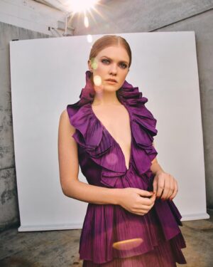 Megan West Instagram - 💜 violet flame