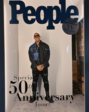 Mehcad Brooks Instagram - Finally got that @people cover I’ve always wanted. 

⚠️DISCLAIMER/CORRECTION/UPDATE/ETC:

I got back on the app to hundreds of of you saying congratulations and I realized our senses of humor may not always translate well over these tiny little screens in our hands. 

The original caption (above) was meant to be facetious. These pics were taken at an event to celebrate @People 50th anniversary and the close relationship @nbc and @universaltv have with the iconic magazine. 

This is not a real cover! My apologies! 

I thought that was pretty obvious but not so obvious from a small screen coupled with multi-tasking-scrolling, I could see how the humor got lost. I am so sorry if I got your hopes up! 

However, the pure unadulterated excitement and support you all showed in the comments is  inspiring and lets me know how deeply you appreciate the thought of me being recognized and that is better than any cover. 

Perhaps this entire thing is some sort of auspicious foreshadowing @people and me on one of your future covers is in the cards after all, I mean, look the #People have spoken. 😆 

#peoplemagazine #people50thanniversary #mehcadbrooks #justakidfromaustin