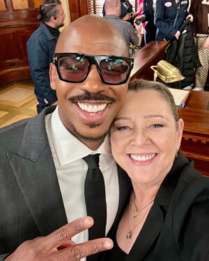 Mehcad Brooks Instagram - Love this woman @camrynmanheim one of the most talented, kindest, funniest, engaging, endearing and energetic people the human race has to offer. Just showing some gratitude for her. Love you Cam!
