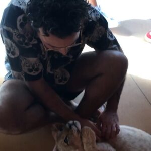Mehdi Bousaidan Instagram - Just an other day with Simba.