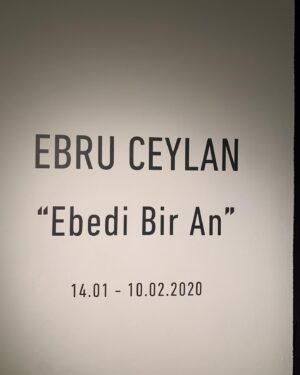 Mehmet Ali Nuroğlu Instagram - ebedi bir an 🌫♾
@ebruceylan @ekavartgallery