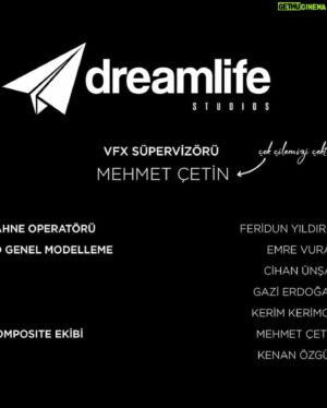 Mehmet Çetin Instagram - Vfx görsel efektlerimizle yer aldığımız; BÖRÜ2039 seri filmi artık Netflix’de
Yapım: Çağlararts
@borufilm
@netflixturkiye
@dreamlife_studios
@insigniayapim