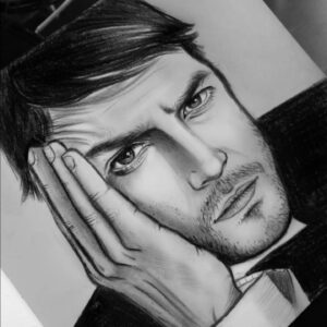 Mehmet Günsür Instagram - Amazing #fanart ... Thankyou!