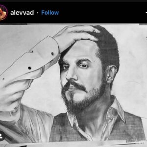 Mehmet Günsür Instagram - Amazing #fanart ... Thankyou!