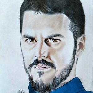 Mehmet Günsür Instagram - Amazing #fanart ... Thankyou!