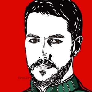 Mehmet Günsür Instagram - Amazing #fanart ... Thankyou!