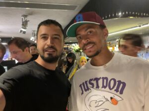 Mehrdad Sedighian Instagram - With talented @dele