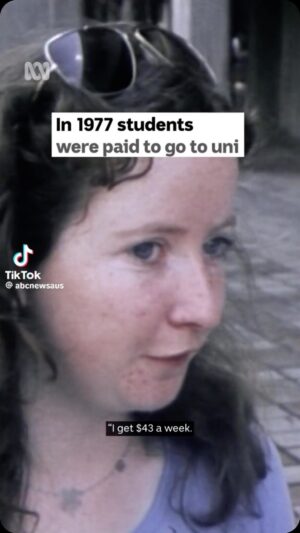 Mehreen Faruqi Instagram - Your daily reminder that PM Albanese got a free uni education. 

🗞️ @abcnews_au