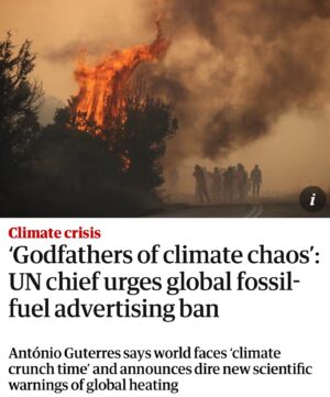 Mehreen Faruqi Instagram - We are in the era of global boiling and we must take every step necessary to save this planet from unthinkable climate catastrophe.