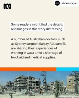 Mehreen Faruqi Instagram - It was an honour to meet with Dr Sanjay Adusumilli, co-founder of the @gmfau and to get a first hand account of what it’s like to be a doctor in Gaza.

His stories of death, pain, suffering and the constant fear in Gaza were confronting, but necessary listening. 

We must bear witness to this genocide and do all we can to hold the perpetrators and all those complicit, like our own Government, to account.

We must learn from the courage and resistance of Palestinians and keep showing up and speaking out.