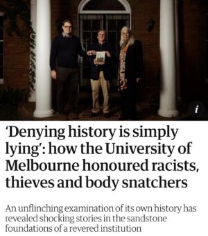 Mehreen Faruqi Instagram - Such an insightful read from academics at the University of Melbourne. 

Universities must confront the legacies of imperialism, racism and white privilege which continue to cause harm within the academic community and outside it.