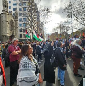 Mehreen Faruqi Instagram - I joined the people in Naarm today who’ve been coming out on the streets in solidarity with Palestine for 36 weeks.

We will keep speaking out for justice. We will continue to protest peacefully.

Labor and the Liberals think their false accusations, their denouncements and smears will silence us.

They are wrong.

We will hold them to account.

The moment of Palestinian justice is fast approaching.

We will keep showing up until Palestine is free.