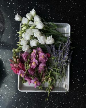 Mehreen Karim Instagram - midsummer’s dream cake for rima 🌹fresh raspberry cake, strawberry mascarpone cream, fresno chili raspberry jam, whipped white chocolate ganache. vivid, elegant, and spicy just like @rimvmivh 

glimpse of some BTS including my brainstorm/vision that didn’t fully come to life thanks to a heat wave and the fact that decorating a cake without buttercream is so hard for me lol