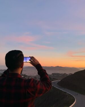 Mehreen Karim Instagram - he points out every ephemeral color in the sky to me like it’s his job. happy birthday sunset boy 🧡