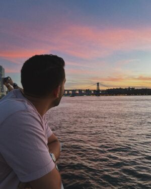 Mehreen Karim Instagram - he points out every ephemeral color in the sky to me like it’s his job. happy birthday sunset boy 🧡