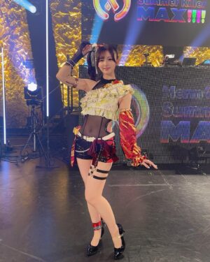 Mei Okada Instagram - ⠀ ⠀ ⠀
⠀ ⠀ ⠀
ありがとうございました…🌺🐬 *･
⠀ ⠀ ⠀
#D4DJ
#Merm4id
#サマキラmax