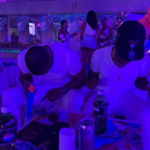 Mekai Curtis Instagram - theme was white❕ but the vibes was off the dark 🥃😂🤟🏾